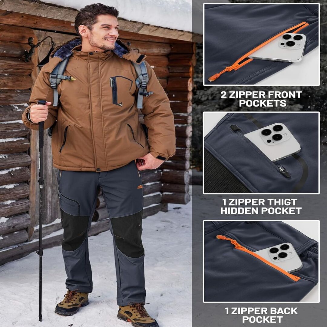 WinterPro | Waterdichte Sneeuwbroek voor Wandelen en Skiën