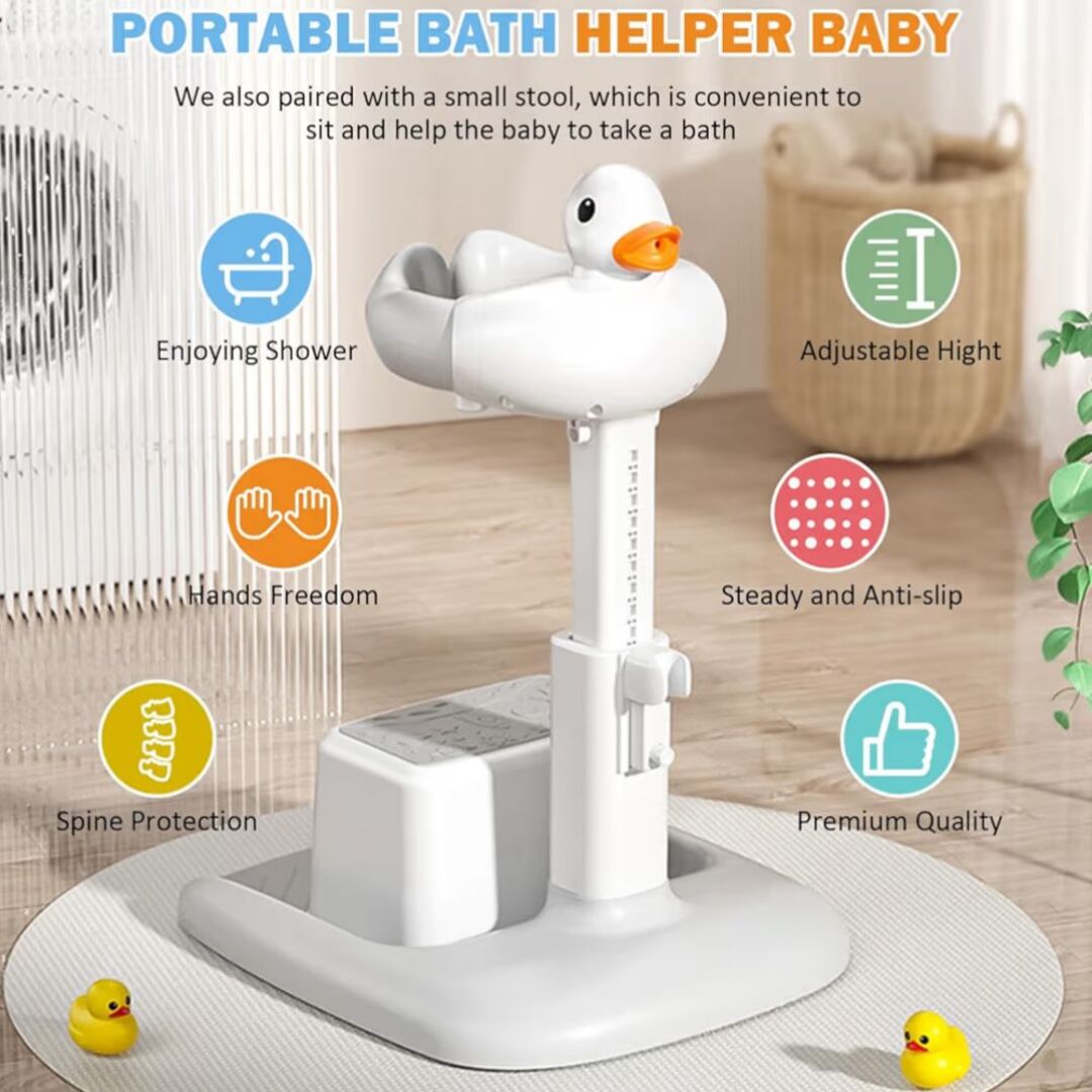 SafeBath | Antislip Zitsteun voor Veilige Baby Badtijd