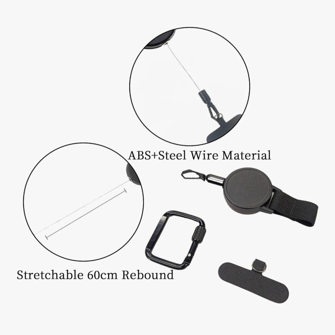 SafeCord | Anti-Val & Anti-Diefstal Koord voor Smartphones