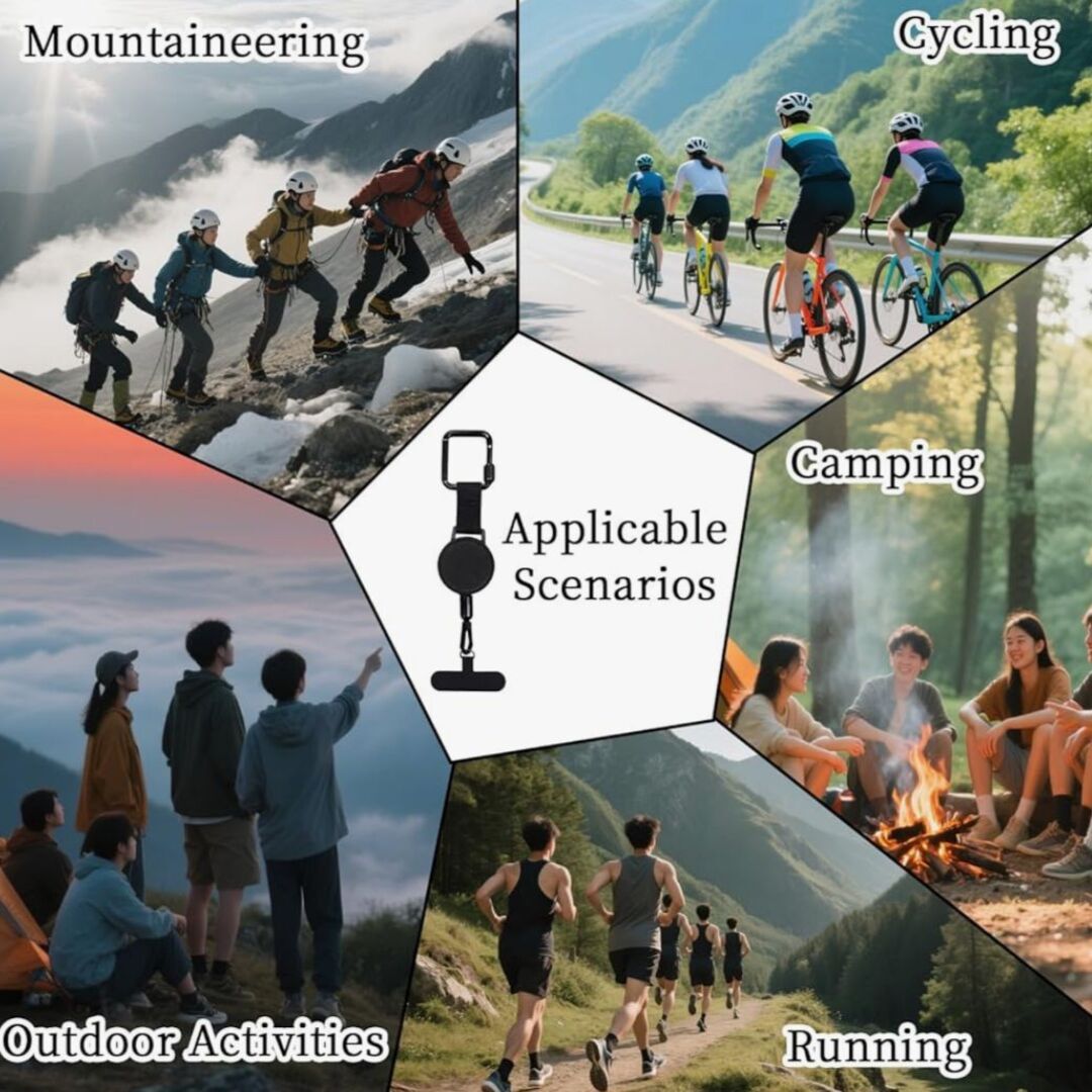 SafeCord | Anti-Val & Anti-Diefstal Koord voor Smartphones