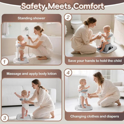 SafeBath | Antislip Zitsteun voor Veilige Baby Badtijd