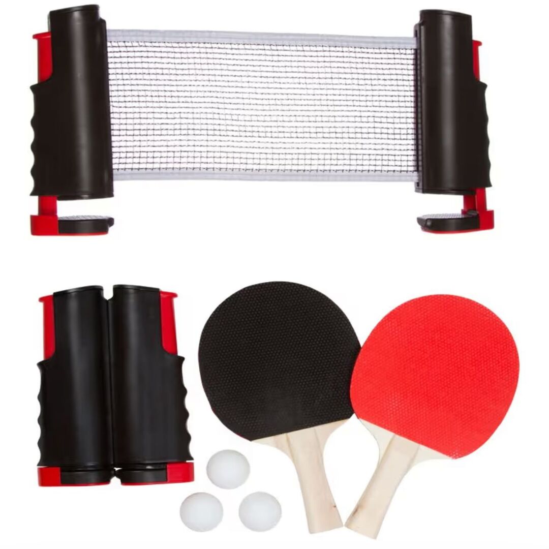 QuickPlay | Alles-in-één Tafeltennis Set voor Snel Spel en Onvergetelijke Momenten