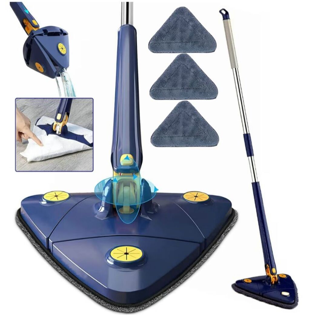 MopEase | 360 Graden Mop voor Bereik op Elke Plek