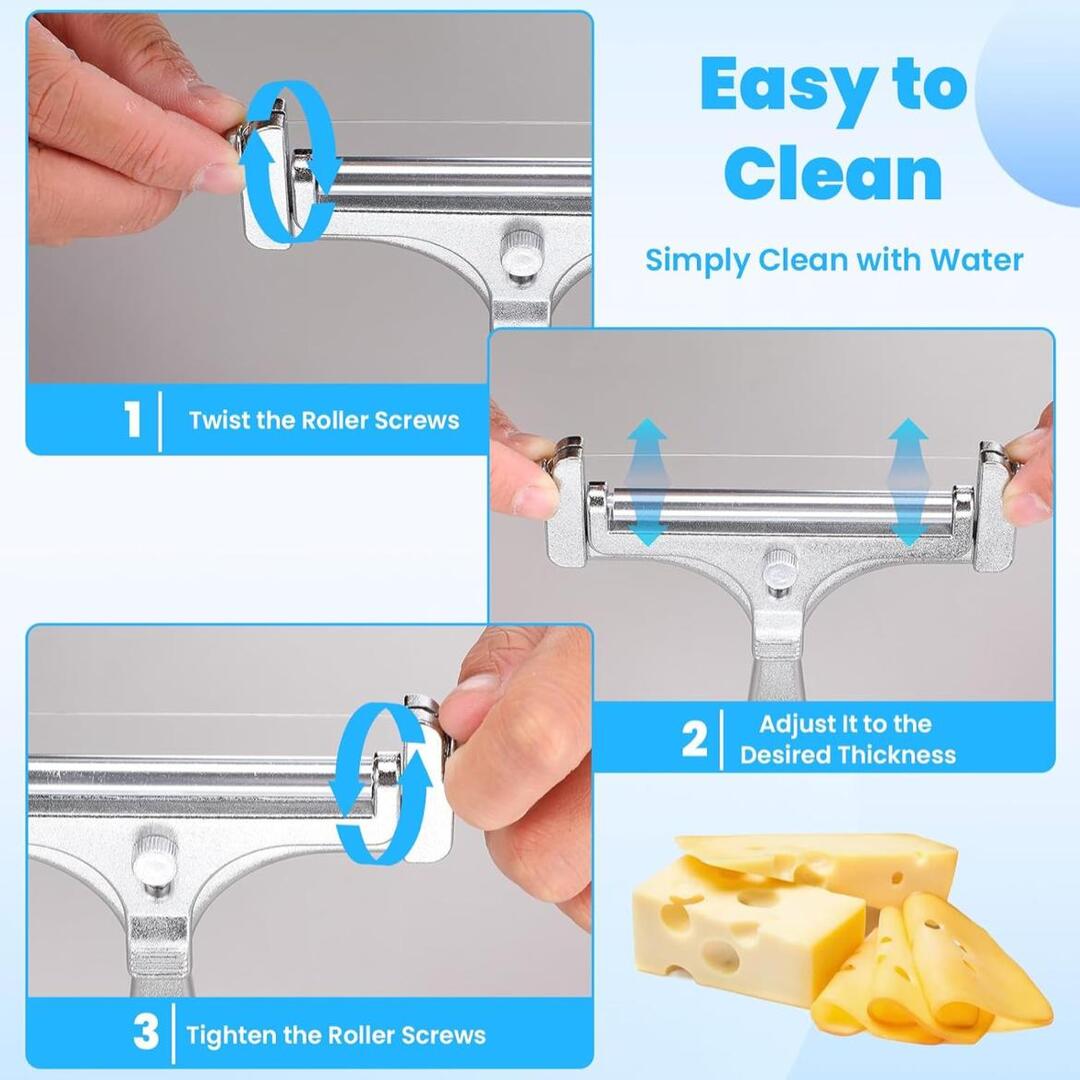 SlicePro | Kaasschaaf voor Strakke en Gelijkmatige Plakken