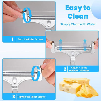 SlicePro | Kaasschaaf voor Strakke en Gelijkmatige Plakken
