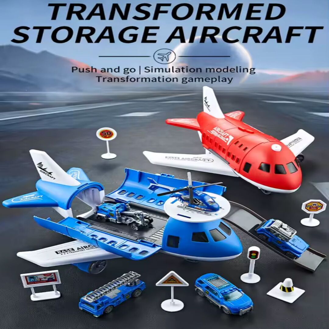 AeroDrive | 2-in-1 Vliegtuig & Auto Speelgoed voor Eindeloze Avonturen