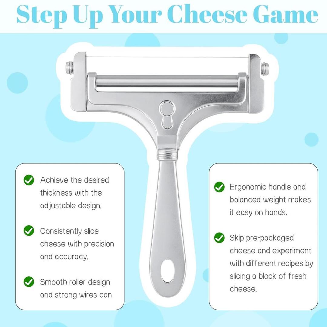 SlicePro | Kaasschaaf voor Strakke en Gelijkmatige Plakken