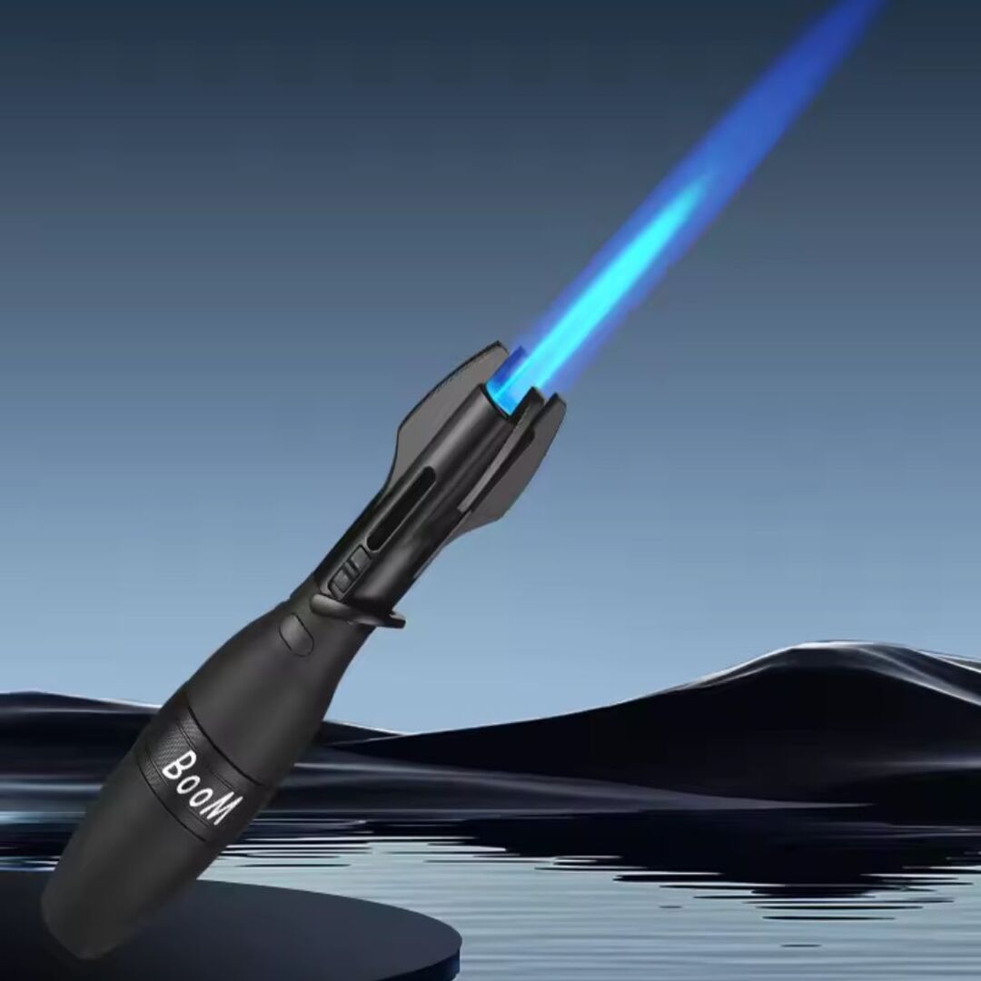 SpinTorch | Creatieve Raket-Aansteker met Draaimechanisme en Krachtige Vlam