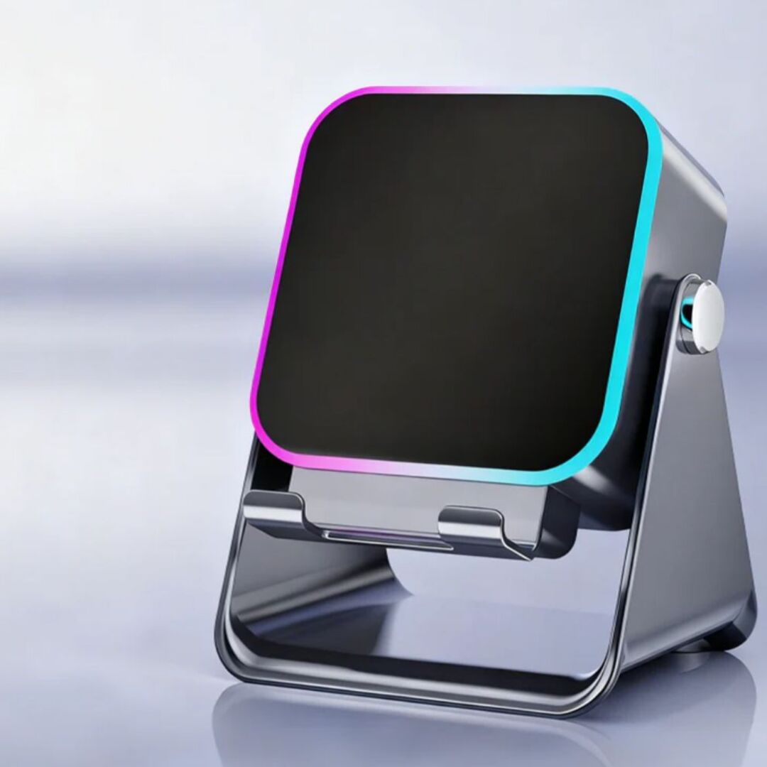 AeroTune | 5-in-1 Draagbare Speaker met Inductiegeluid, Oplaadfunctie en LED-sfeerlicht