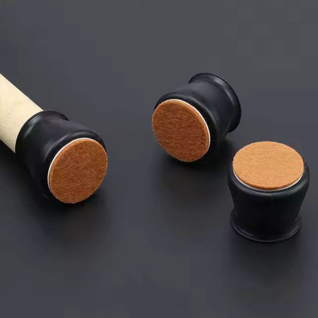 SilentGlide | Stoelpoot Beschermers voor Krasvrij & Stil Schuiven